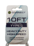 Connect Type C to Type C 10 ft Cable (12.99)