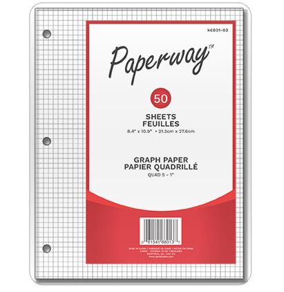 Paperway Graph Paper (2.99) – Arnley Enterprises