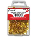 Thumb Tacs Gold 100pcs